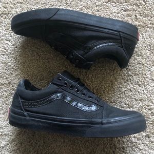 Like New Black Vans